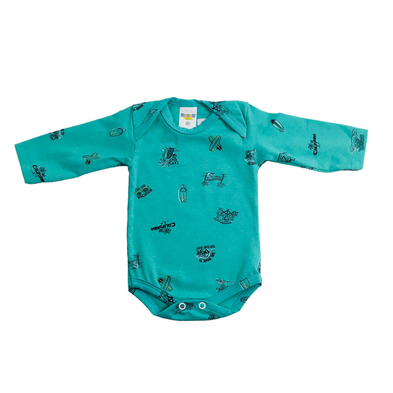 Body Manga Longa Gente Miuda Cotton