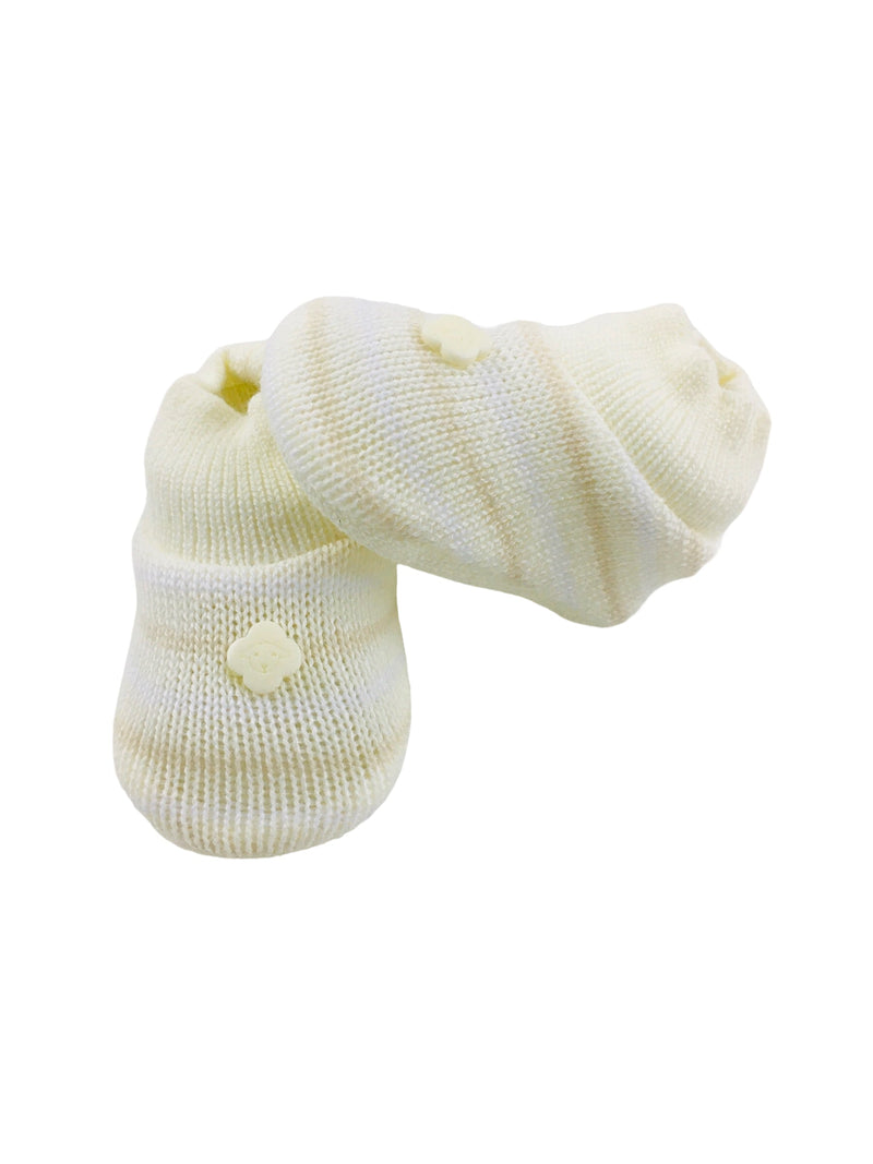 Sapatinho Bebe Tricot Listrado
