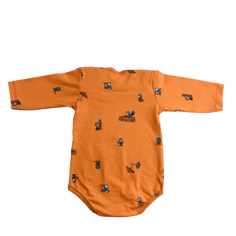 Body Manga Longa Gente Miuda Cotton