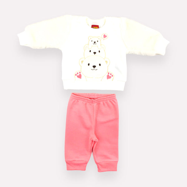 Conjunto Feminino Kyly Familia Urso