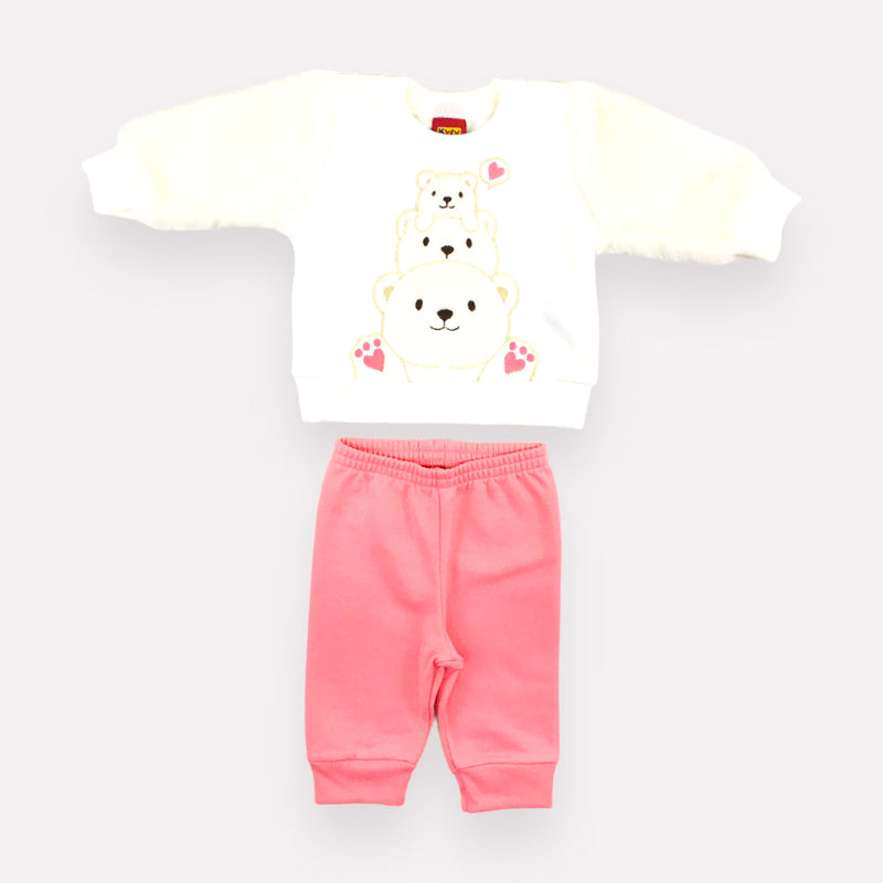 Conjunto Feminino Kyly Familia Urso
