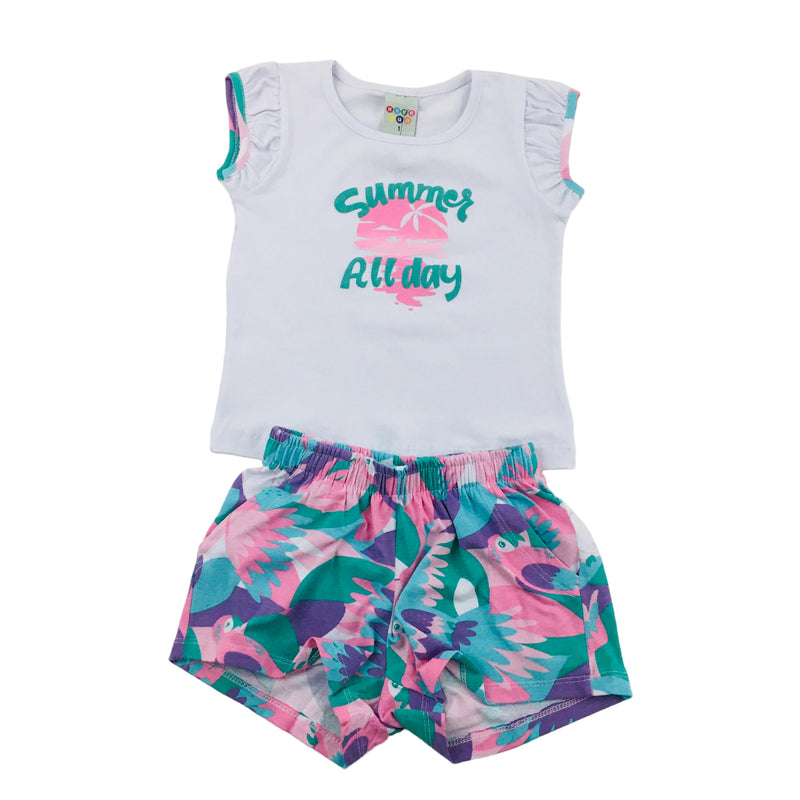 Conjunto Feminino Have Fun All Day Cotton