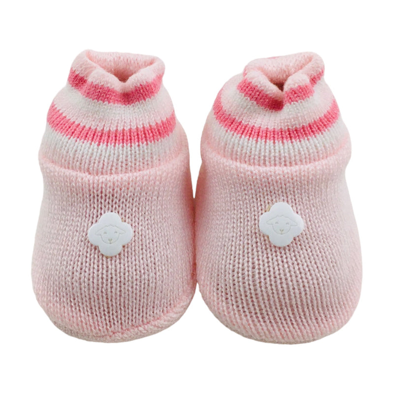 Sapatinho Bebe Tricot Listras