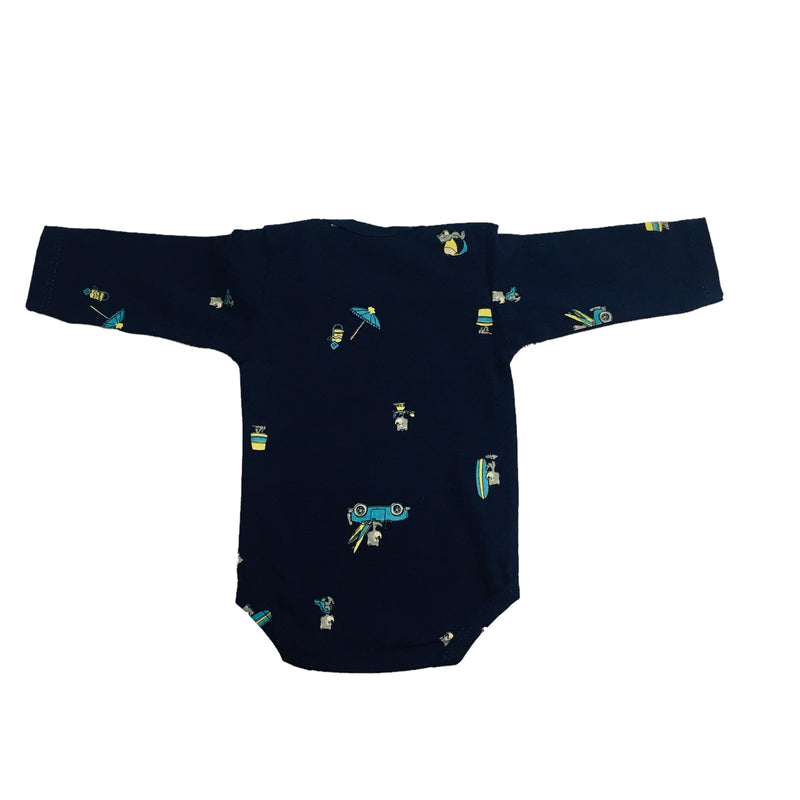 Body Manga Longa Gente Miuda Cotton