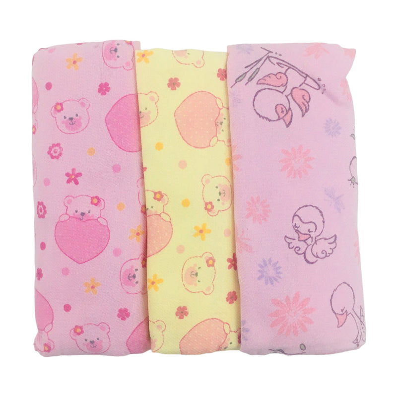 Cueiro Parapipi  Estampado 3 Peças 1,00X80cm