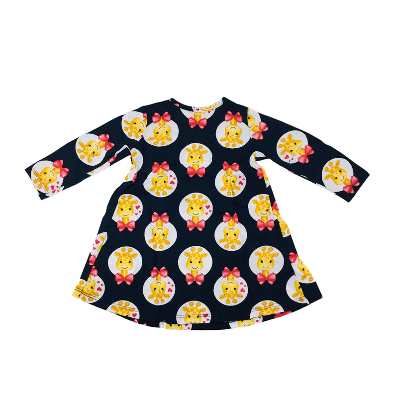 Vestido Manga Langa Kyly Girafas