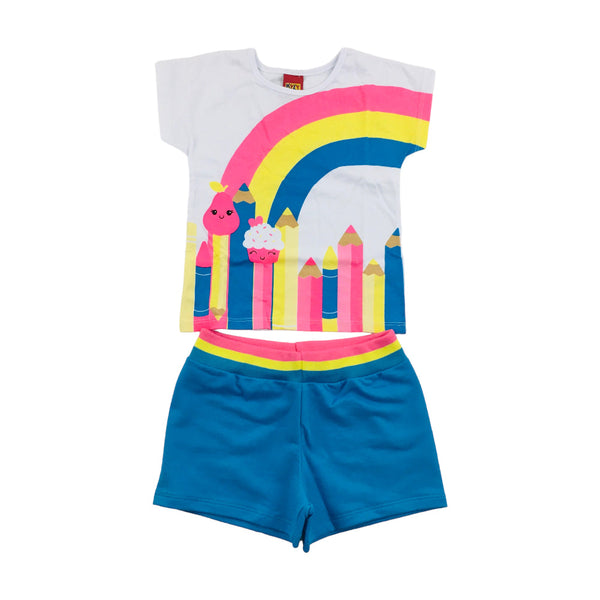 Conjunto Feminino Arco-Iris Kyly