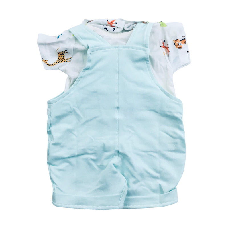 Jardineira Masculina Brokinha Com Blusa Safari