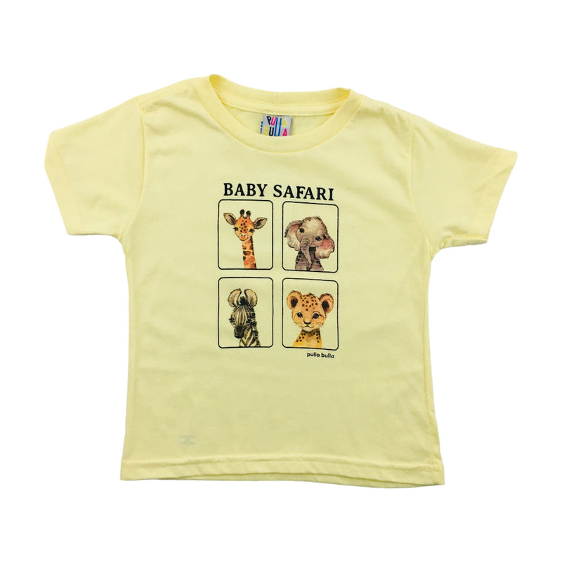 Camiseta Masculino Pulla Bulla Baby Safari Manga Curta