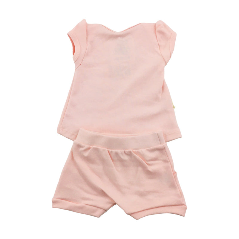 Conjunto Feminino Yuks Elefantinha Blusa Manga Curta E Short