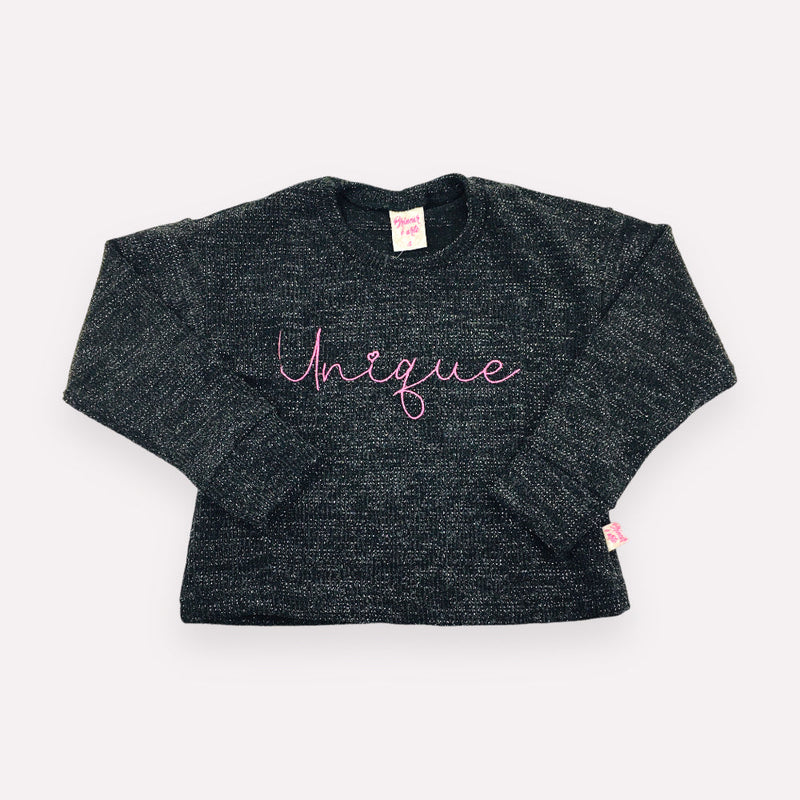 Blusa Feminina Brincar E Arte Unique Tricot Lurex