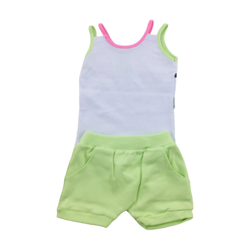 Conjunto Feminino Yuks Melancia Blusa Alcinha E Short