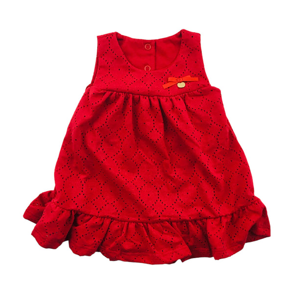 Vestido Pulla Bulla Regata Liso Com Lacinho