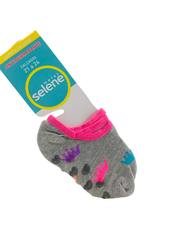 Meia Sapatilha Selene Bebe Coroas