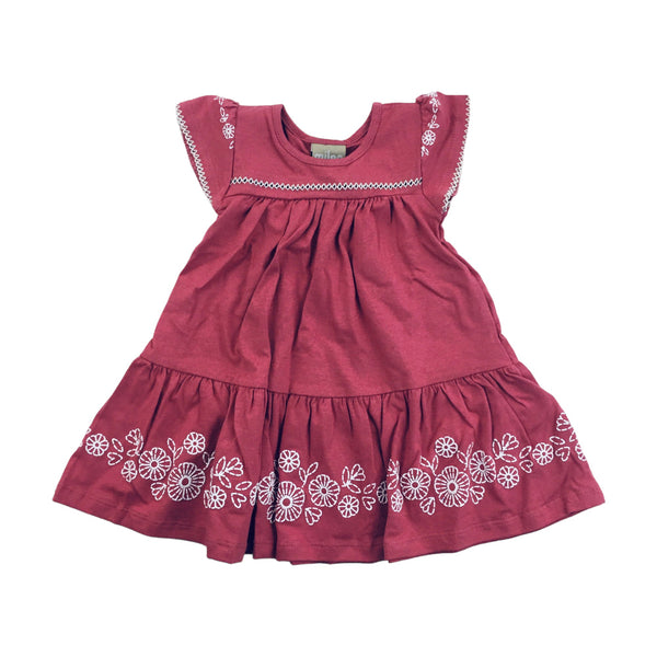 Vestido Vermelho Carmim Milon