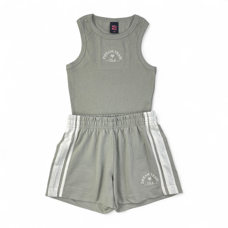 Conjunto Pulla Bulla Infantil Regata e Shorts Esportivo para Passeio ou Escola
