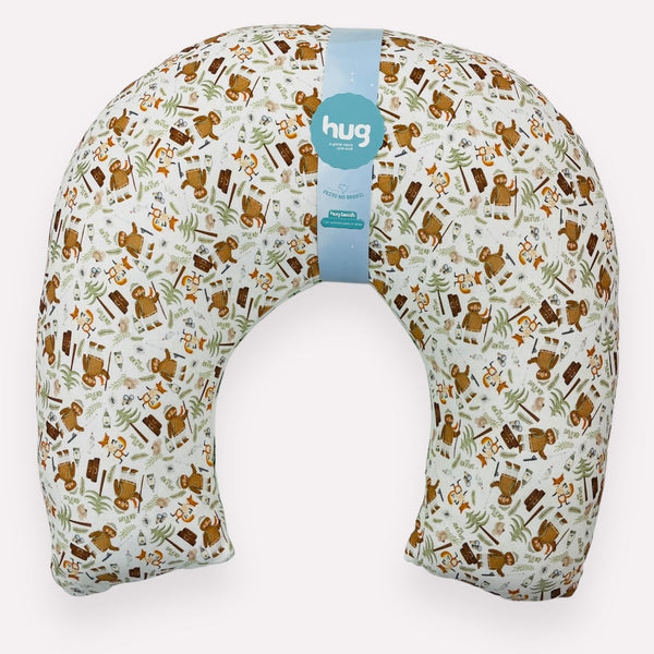 Almofada de amamentação Hug Camping Verde