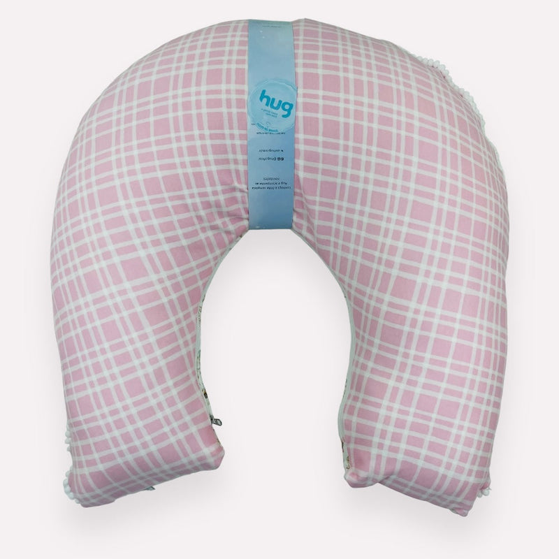 Almofada Amamentação Hug Gatinhos - Rosa - 62 X50 Cm