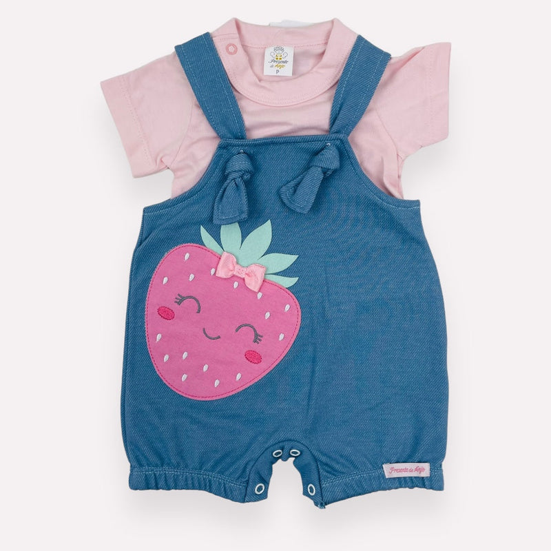 Jardineira Presente De Anjo Fruta