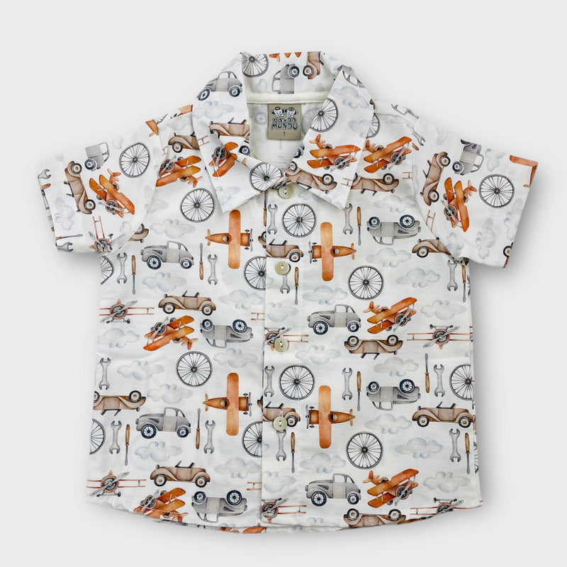 Conjunto Randa Mundu Estampado