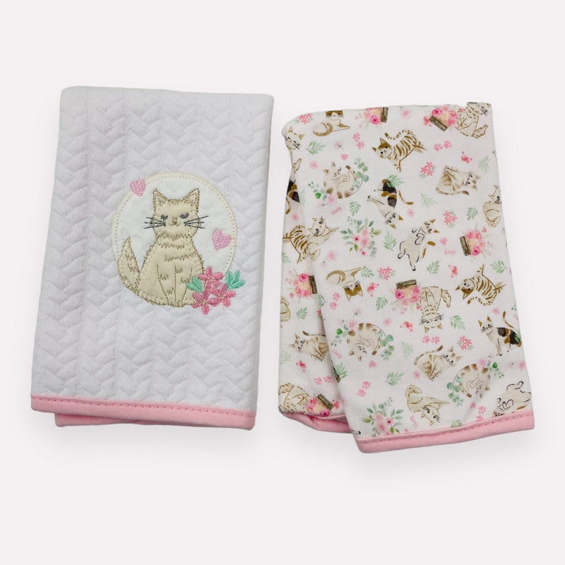 Kit Babinhas Hug Gatinhos 2 Peças