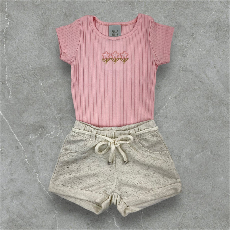 Conjunto Pulla Bulla Flores