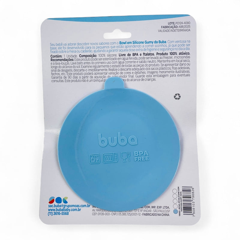 Bowl Gumy Buba Em Silicone Com Ventosa G
