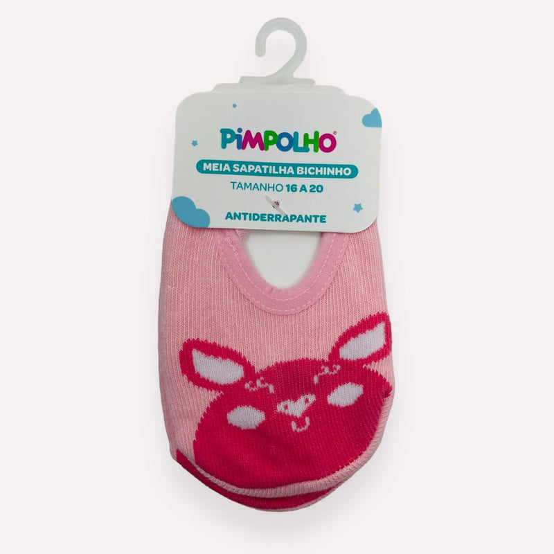 Meia Sapatilha Pimpolho Bichinho 16/20