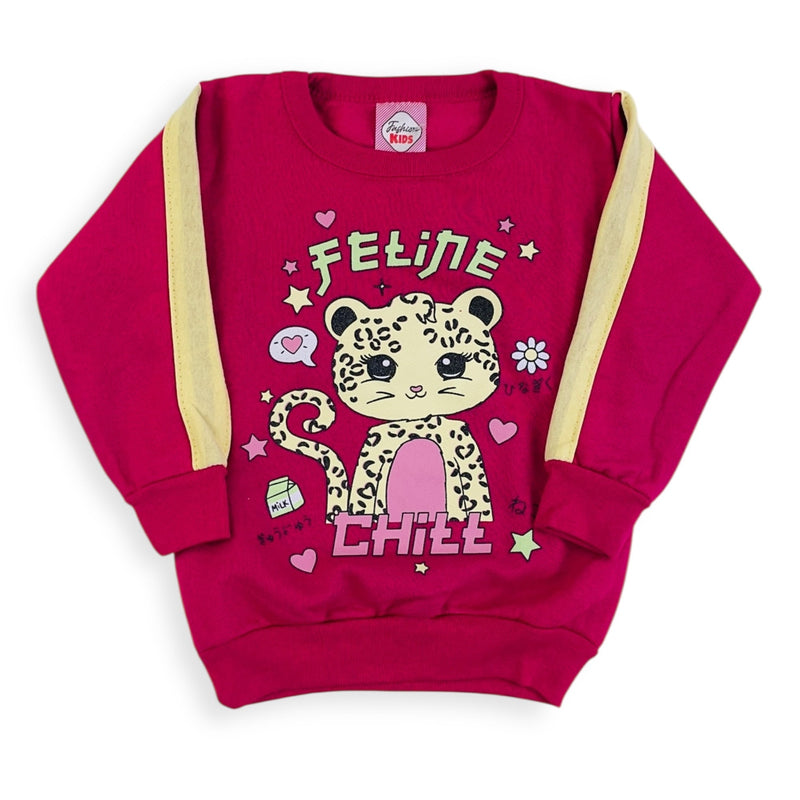 Conjunto Fashion Kids Feline Chill