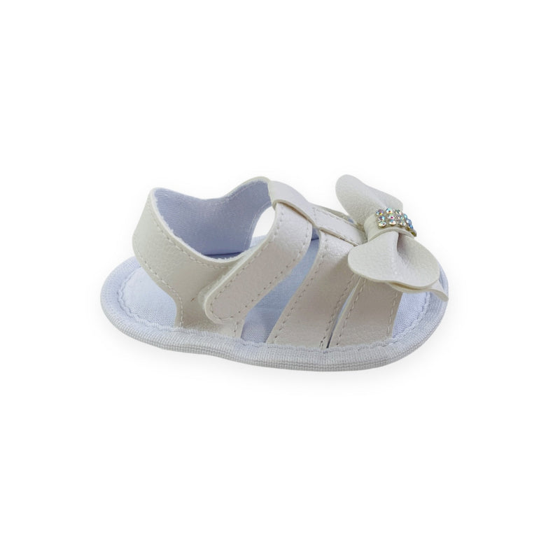Sandália Bebê Keto Baby Laço Tiras