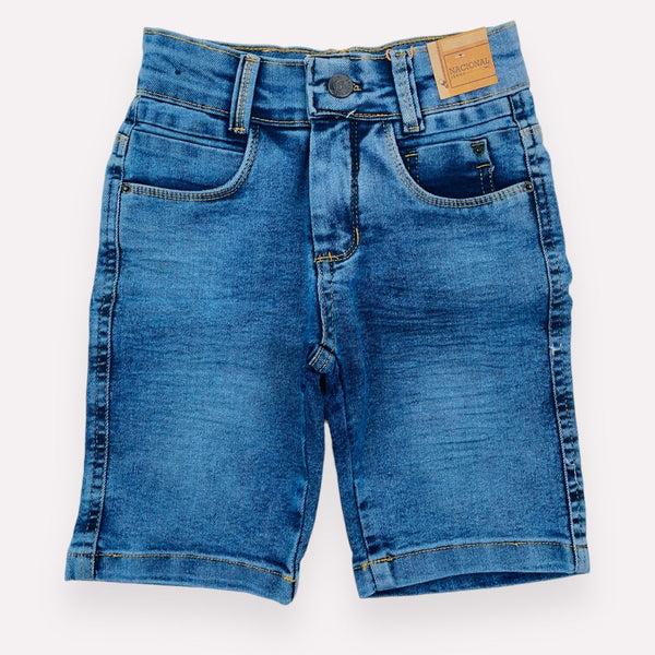 Bermuda Nacional Jeans Lavada