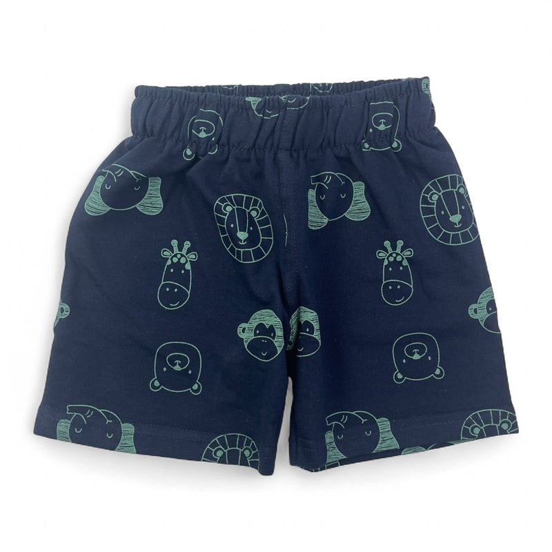 Conjunto Pulla Bulla Infantil Masculino Jungle Friends Bichinhos Selva