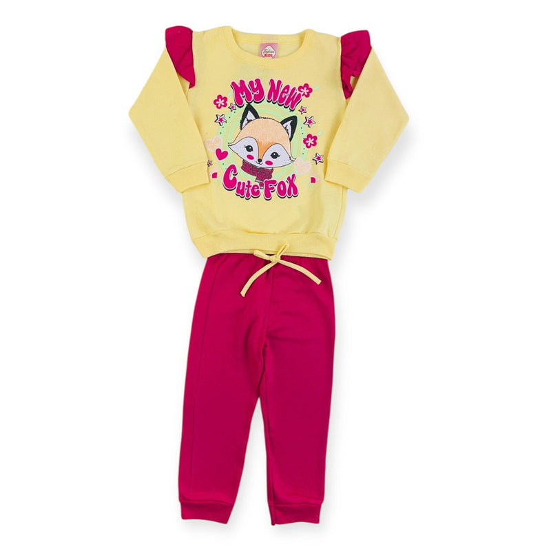 Conjunto Fashion Kids My New Cute Fox