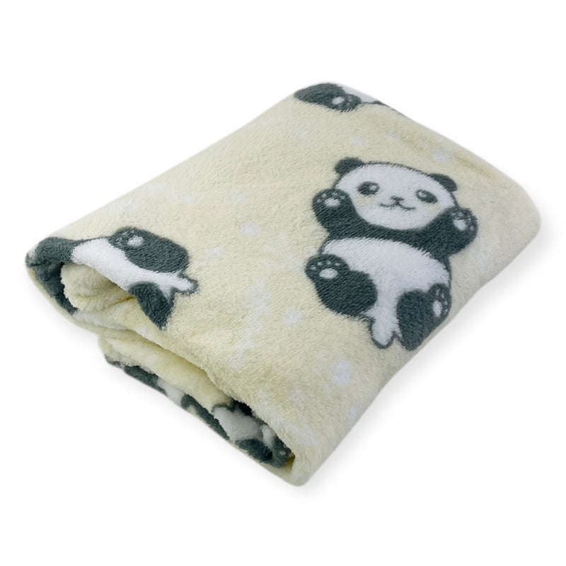 Manta Confort Safari 90 X110 Cm - Amarelo