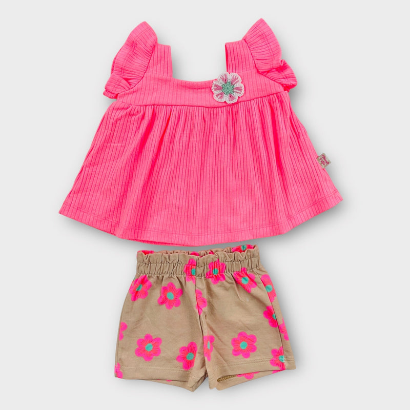 Conjunto Brincar é Arte Florzinha