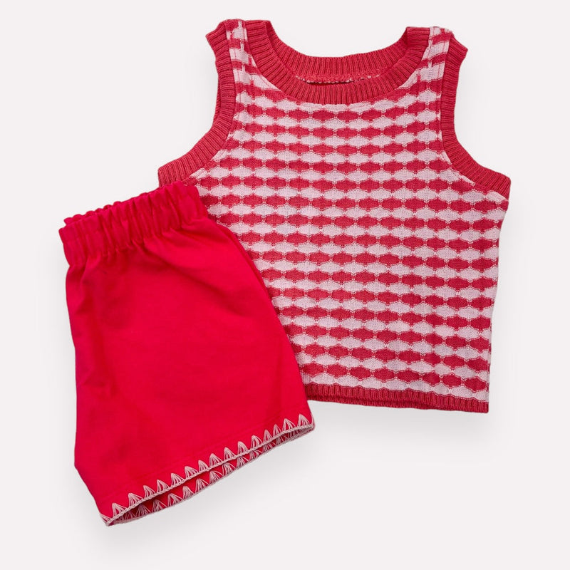 Conjunto Kyly Tricot Tricolor