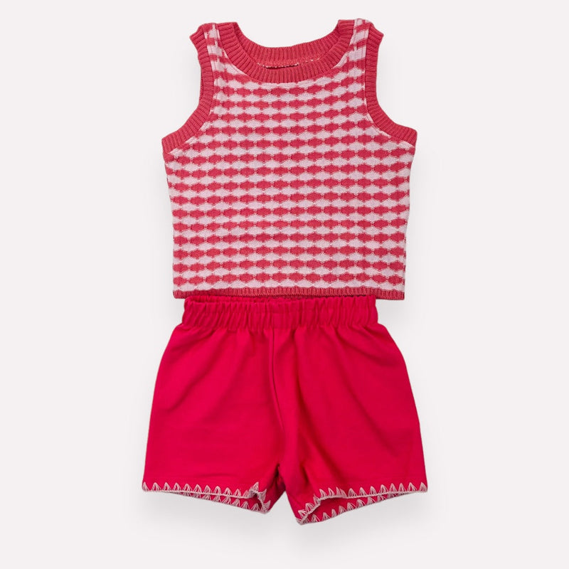 Conjunto Kyly Tricot Tricolor