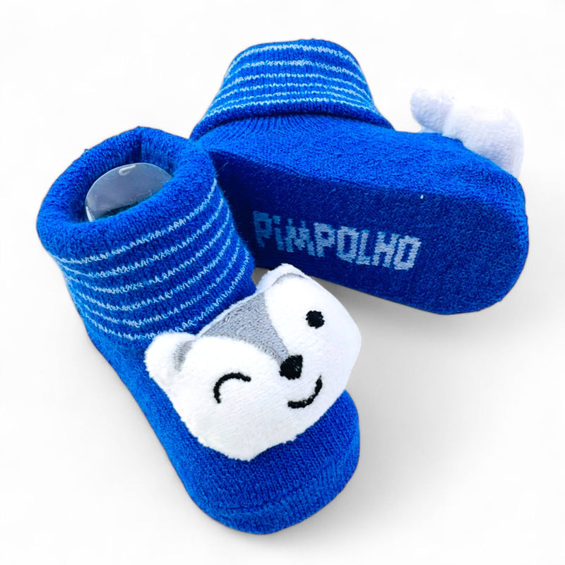 Meia Masculina Pimpolho Bichinho Led Rn
