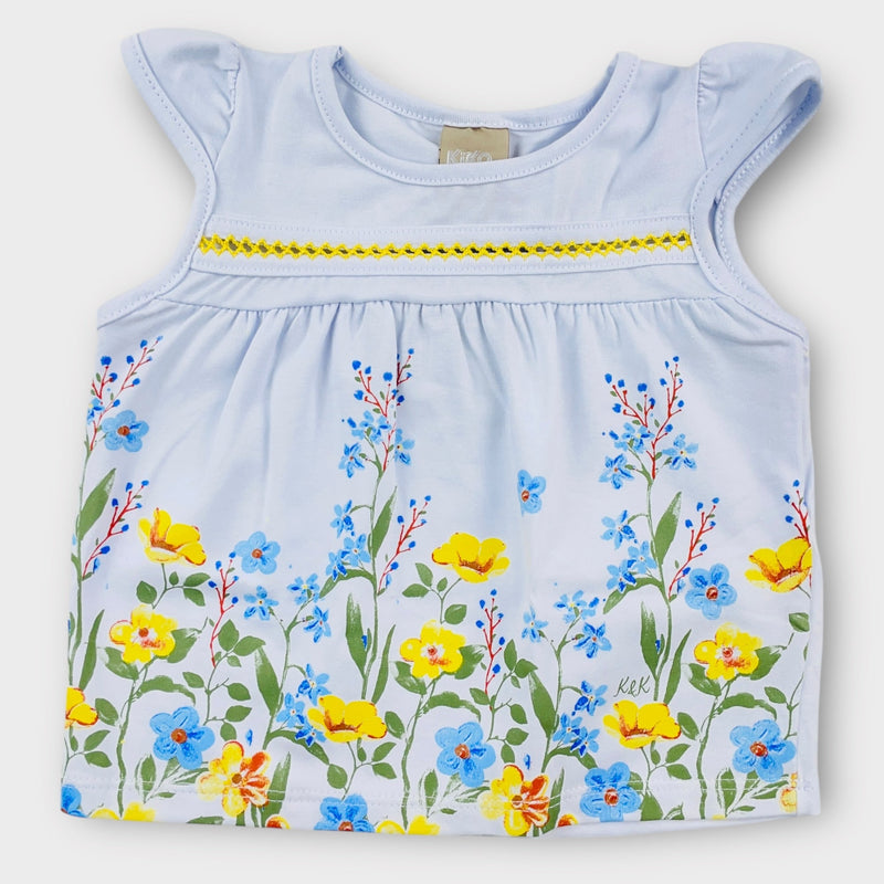 Conjunto Kiko e Kika Floral