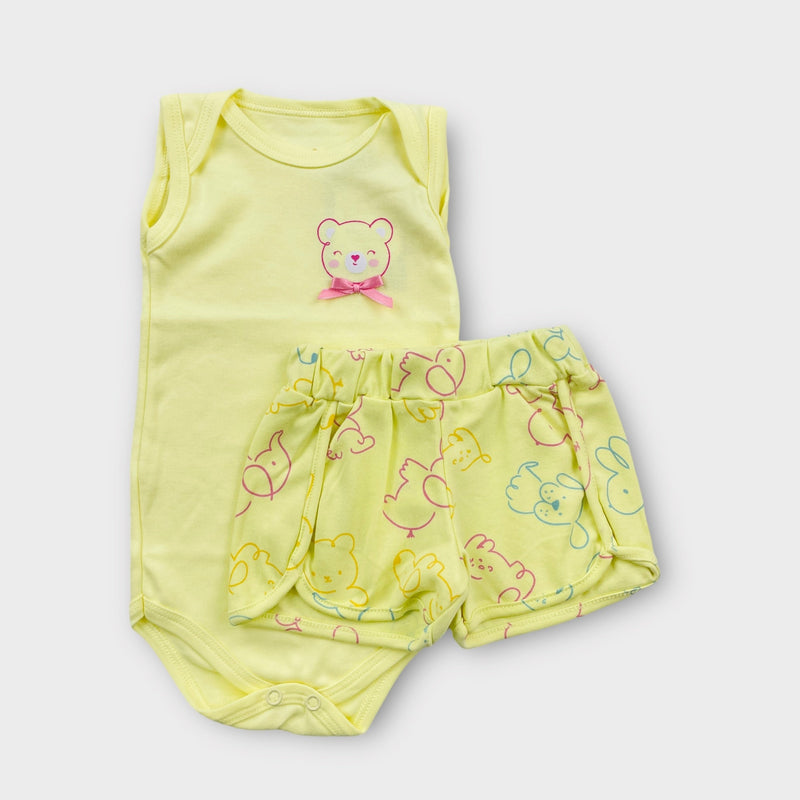 Conjunto Kiko Baby Ursinha
