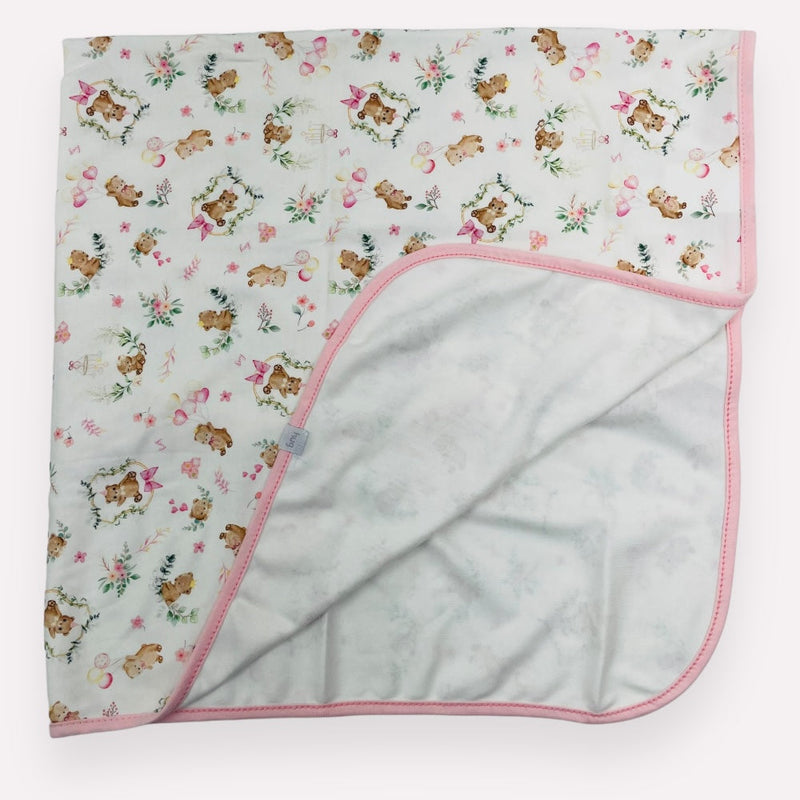 Cueiro Hug Ursinhos - Rosa