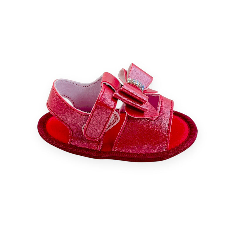 Sandália Bebê Keto Baby Laço Duplo