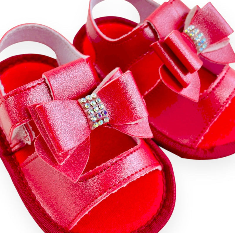 Sandália Bebê Keto Baby Laço Duplo