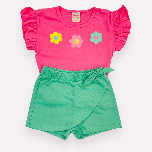 Conjunto Brincar E Arte Flores