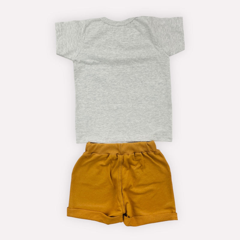 Conjunto Brokinha Safari