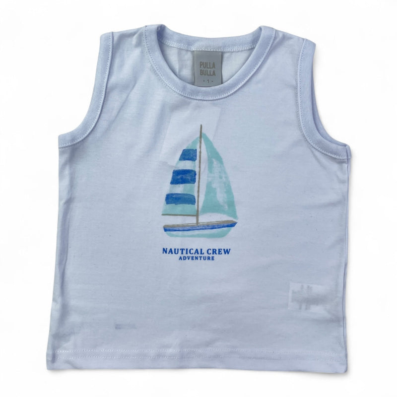 Conjunto Pulla Bulla Infantil Menino Nautical Crew