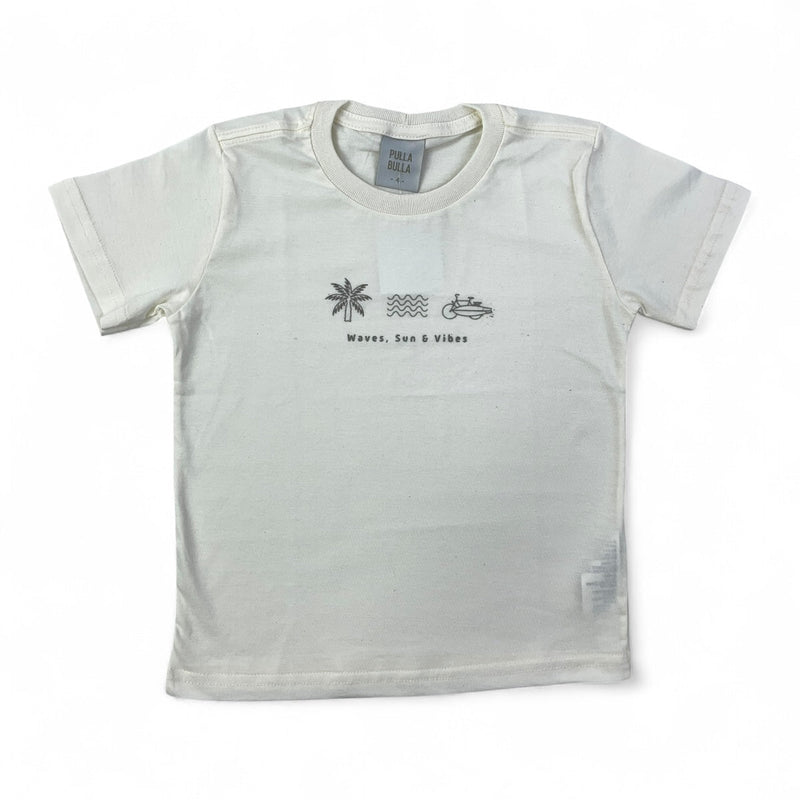 Camiseta Pulla Bulla Infantil Wave Sun E Vibes