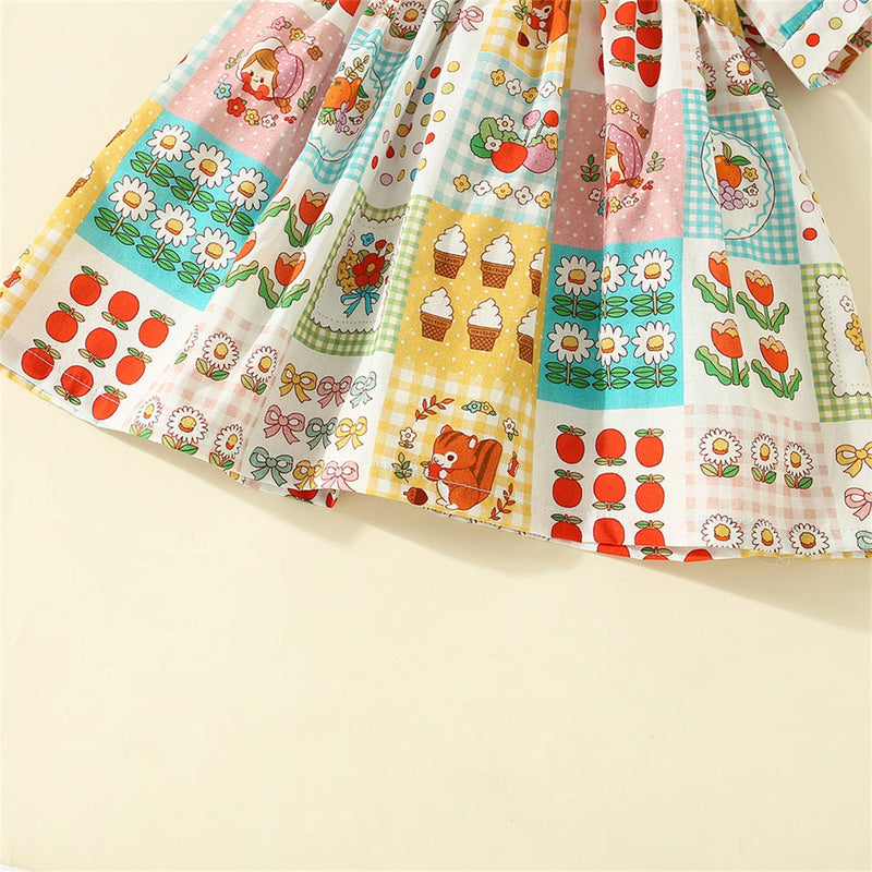 Vestido Infantil Golinha Estampas Verão