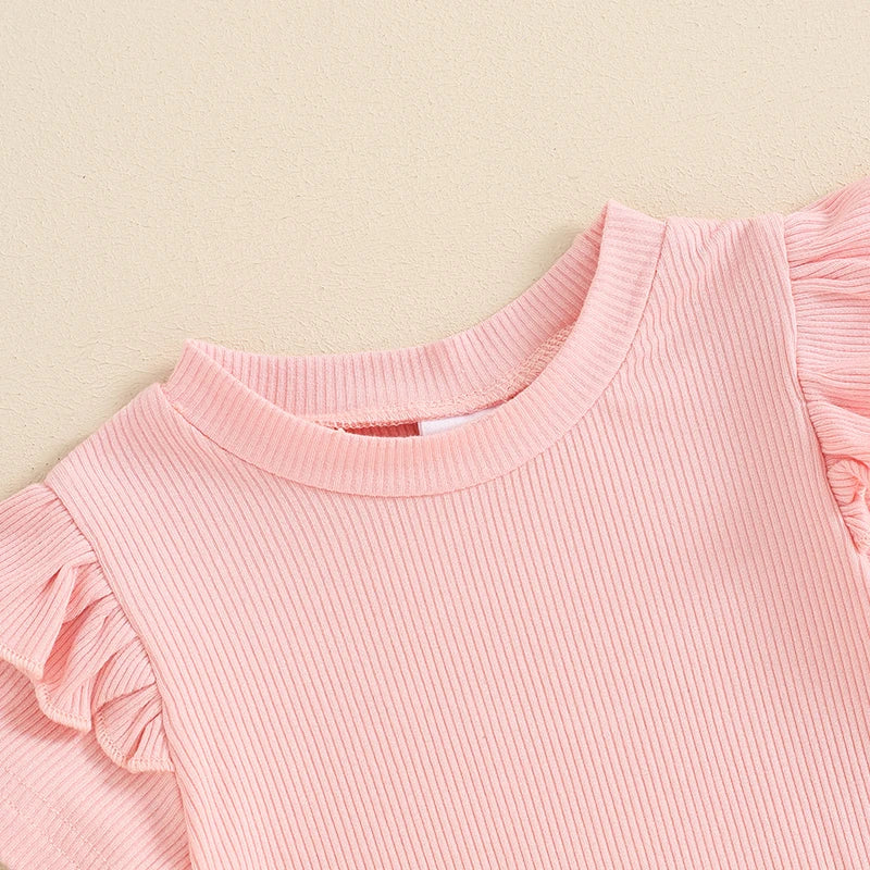 Macaquinho Infantil Feminino Verão Babadinhos