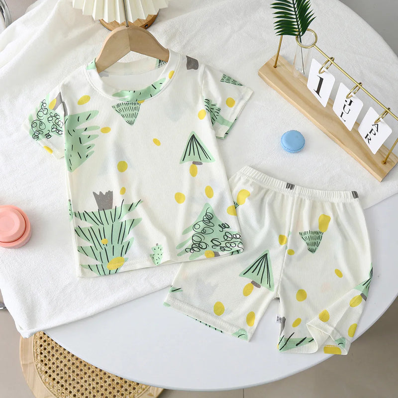 Conjunto Infantil Estampas Verão
